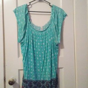 Short sleeve tunic